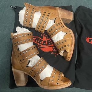 NEW, never worn Freebird Sandals size 8